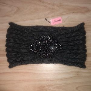 NWT Grey Knit Winter Headband